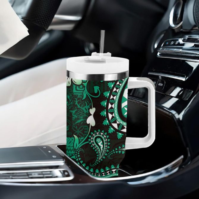 Fiji Islands Masi Custom Stanley Quencher 40Oz Stainless Steel Tumbler - Image 9