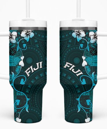 Fiji Islands Masi Custom Stanley Quencher 40Oz Stainless Steel Tumbler