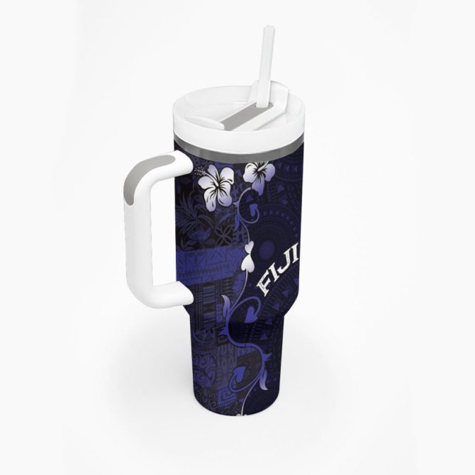 Fiji Islands Masi Custom Stanley Quencher 40Oz Stainless Steel Tumbler - Image 3