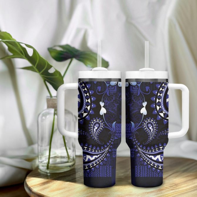 Fiji Islands Masi Custom Stanley Quencher 40Oz Stainless Steel Tumbler - Image 10