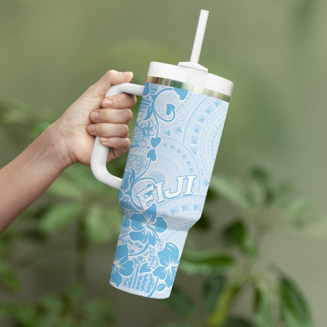 Fiji Islands Masi Custom Stanley Quencher 40Oz Stainless Steel Tumbler - Image 4