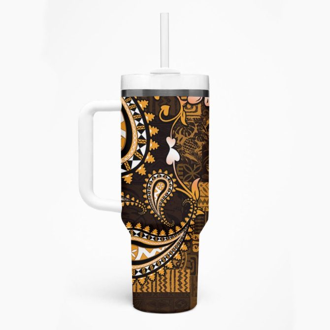 Fiji Islands Masi Custom Stanley Quencher 40Oz Stainless Steel Tumbler - Image 2