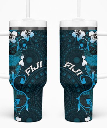 Fiji Islands Masi Custom Stanley Quencher 40Oz Stainless Steel Tumbler