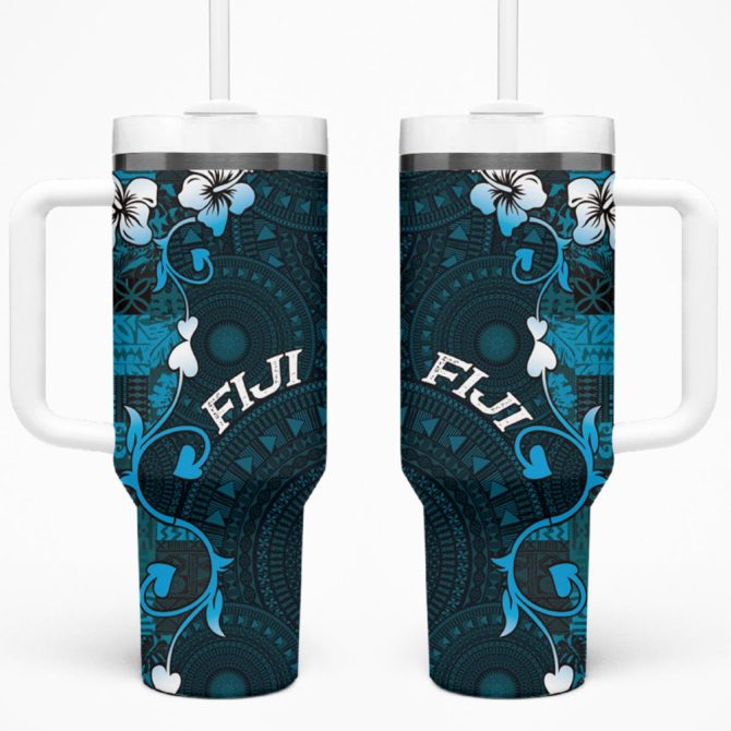 Fiji Islands Masi Custom Stanley Quencher 40Oz Stainless Steel Tumbler