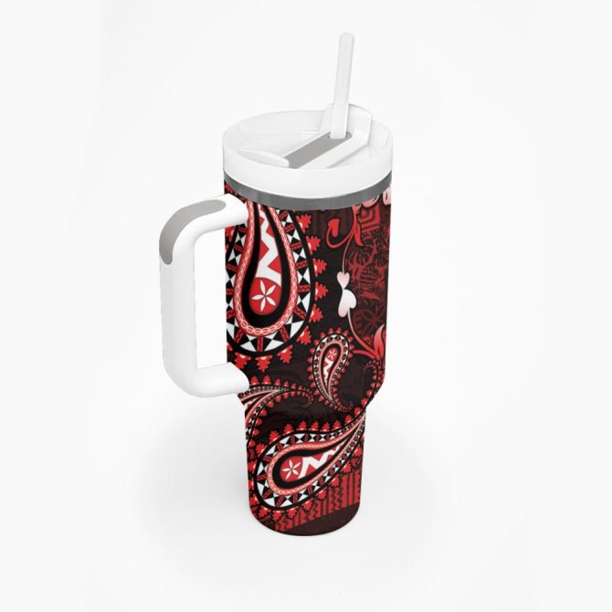 Fiji Islands Masi Custom Stanley Quencher 40Oz Stainless Steel Tumbler - Image 3