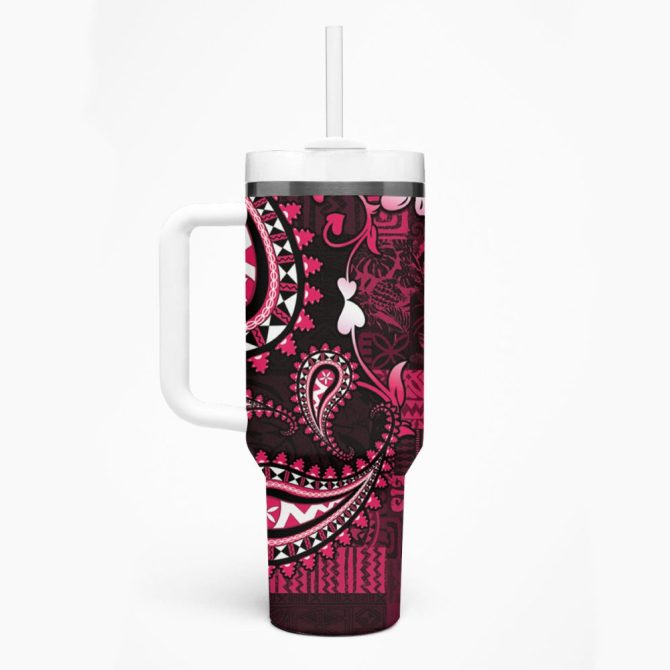 Fiji Islands Masi Custom Stanley Quencher 40Oz Stainless Steel Tumbler - Image 2