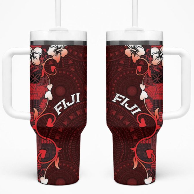 Fiji Islands Masi Custom Stanley Quencher 40Oz Stainless Steel Tumbler