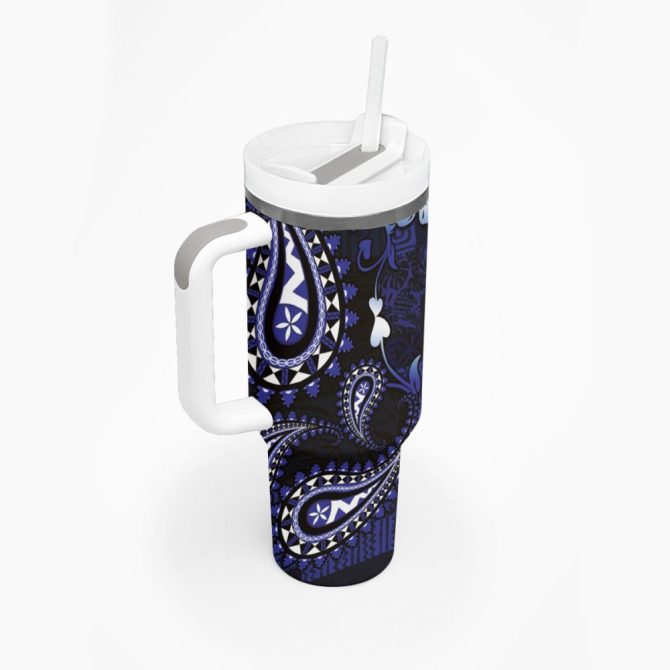 Fiji Islands Masi Custom Stanley Quencher 40Oz Stainless Steel Tumbler - Image 3