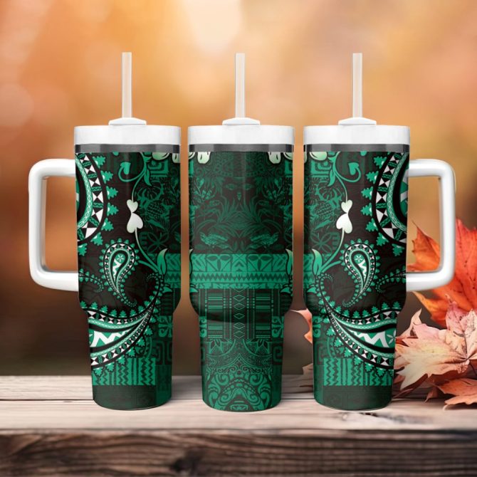 Fiji Islands Masi Custom Stanley Quencher 40Oz Stainless Steel Tumbler - Image 5