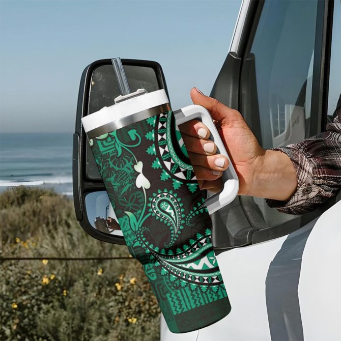 Fiji Islands Masi Custom Stanley Quencher 40Oz Stainless Steel Tumbler - Image 8