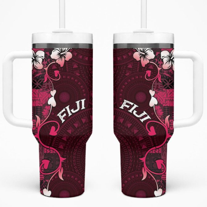 Fiji Islands Masi Custom Stanley Quencher 40Oz Stainless Steel Tumbler