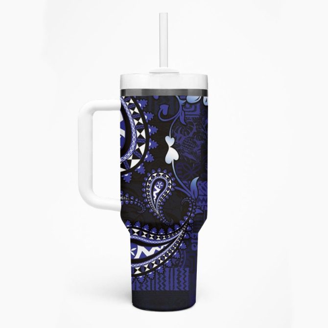 Fiji Islands Masi Custom Stanley Quencher 40Oz Stainless Steel Tumbler - Image 2
