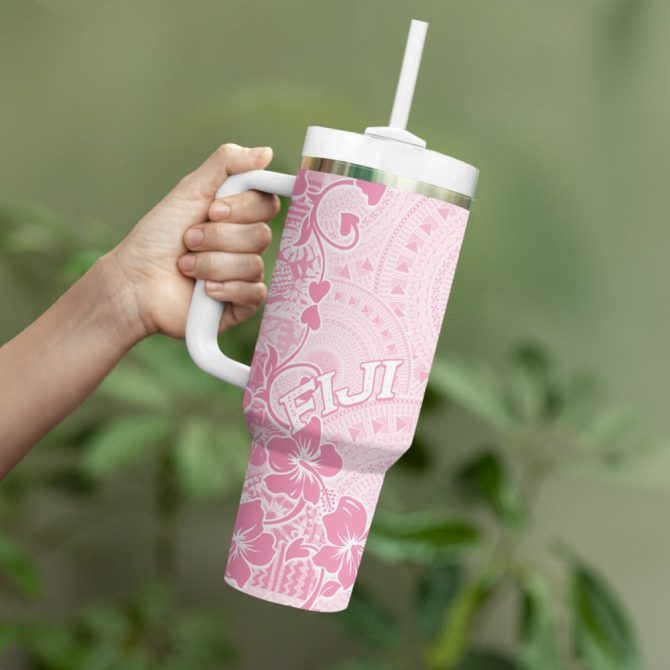 Fiji Islands Masi Custom Stanley Quencher 40Oz Stainless Steel Tumbler - Image 4
