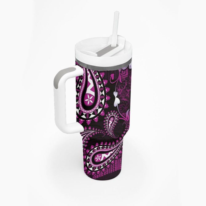 Fiji Islands Masi Custom Stanley Quencher 40Oz Stainless Steel Tumbler - Image 3
