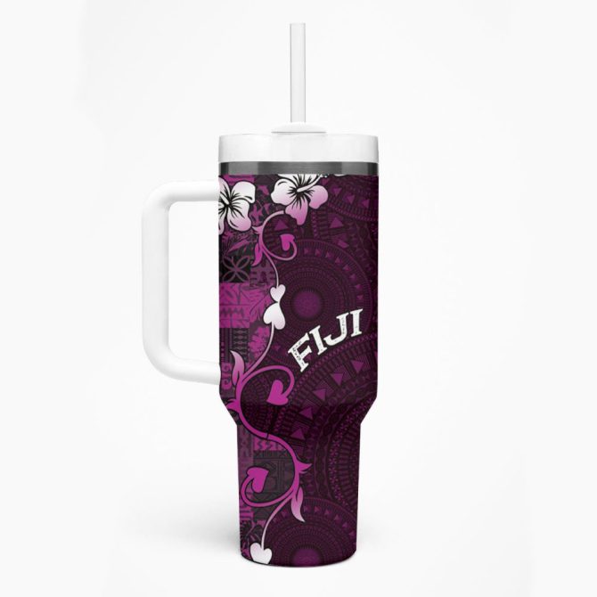 Fiji Islands Masi Custom Stanley Quencher 40Oz Stainless Steel Tumbler - Image 2