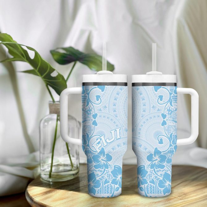 Fiji Islands Masi Custom Stanley Quencher 40Oz Stainless Steel Tumbler - Image 10