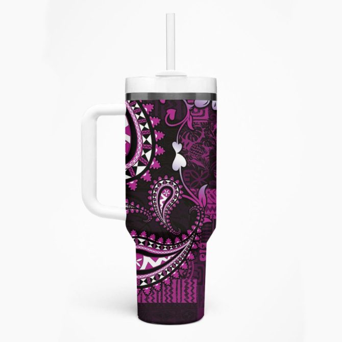 Fiji Islands Masi Custom Stanley Quencher 40Oz Stainless Steel Tumbler - Image 2
