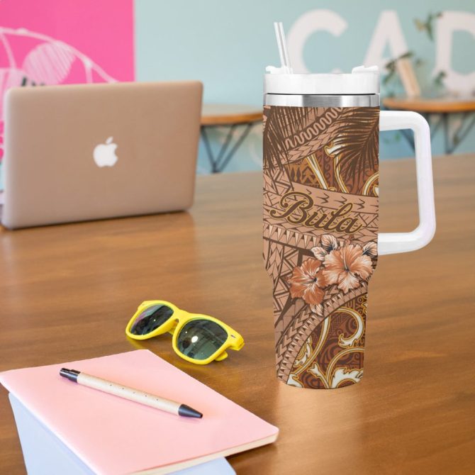 Fiji Islands Masi Custom Stanley Quencher 40Oz Stainless Steel Tumbler - Image 6