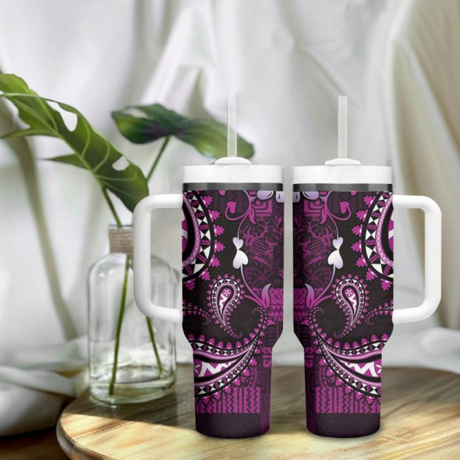 Fiji Islands Masi Custom Stanley Quencher 40Oz Stainless Steel Tumbler - Image 10