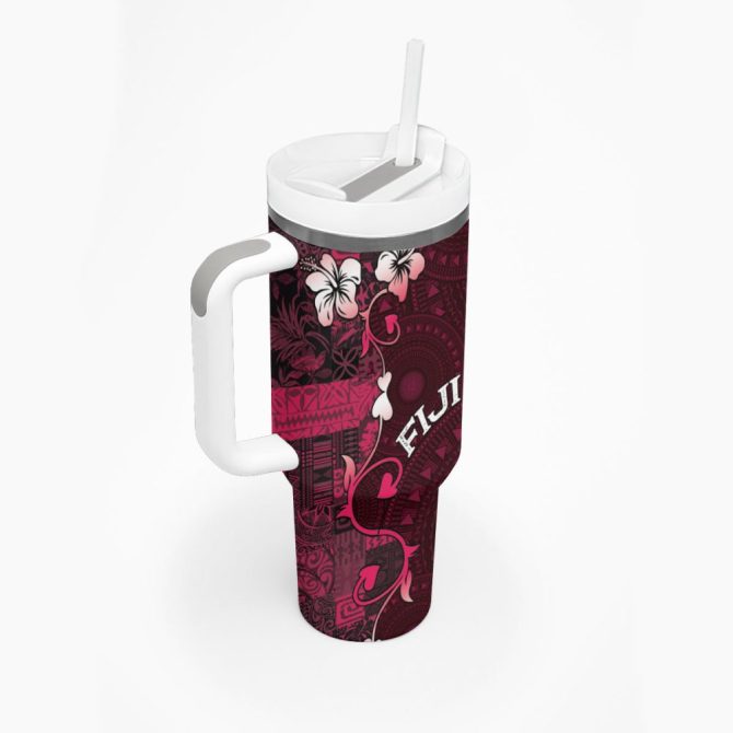 Fiji Islands Masi Custom Stanley Quencher 40Oz Stainless Steel Tumbler - Image 3