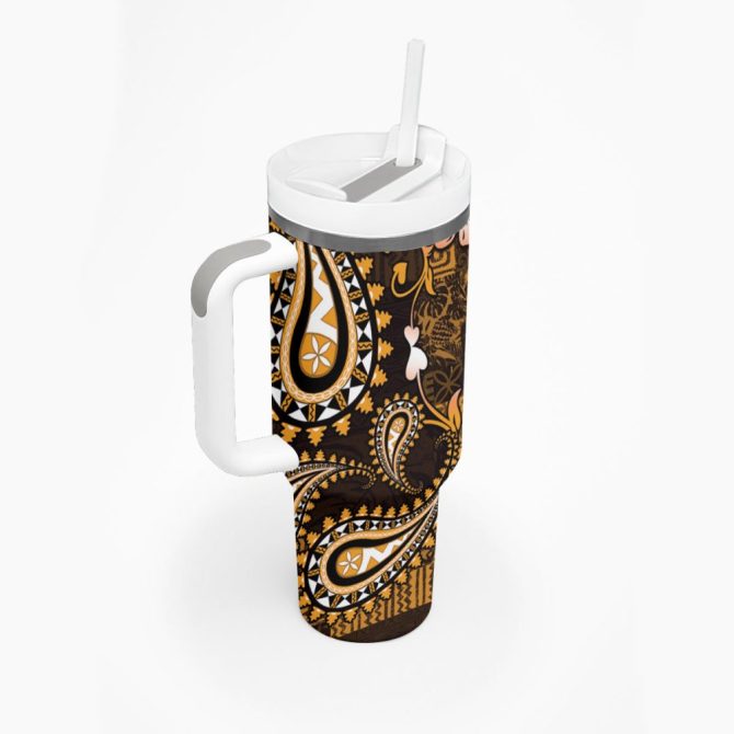 Fiji Islands Masi Custom Stanley Quencher 40Oz Stainless Steel Tumbler - Image 3
