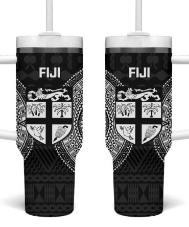 Fiji Rugby Sport Custom Stanley Quencher 40Oz Stainless Steel Tumbler