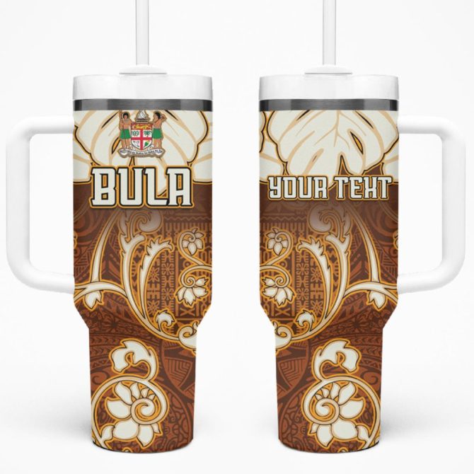 Fiji Spring Break Holiday Custom Stanley Quencher 40Oz Stainless Steel Tumbler