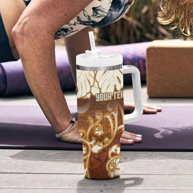 Fiji Spring Break Holiday Custom Stanley Quencher 40Oz Stainless Steel Tumbler - Image 7