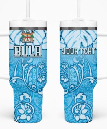 Fiji Spring Break Holiday Custom Stanley Quencher 40Oz Stainless Steel Tumbler
