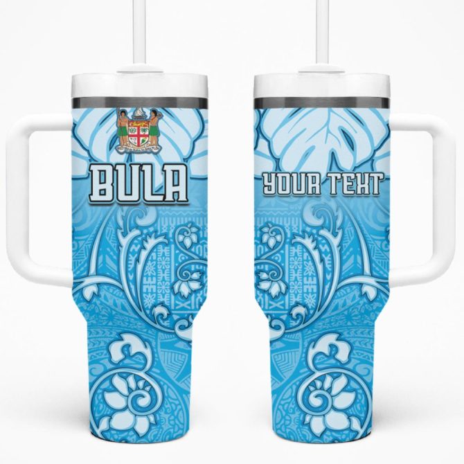 Fiji Spring Break Holiday Custom Stanley Quencher 40Oz Stainless Steel Tumbler
