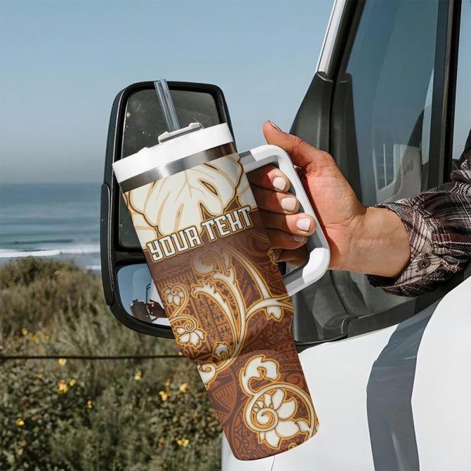 Fiji Spring Break Holiday Custom Stanley Quencher 40Oz Stainless Steel Tumbler - Image 8