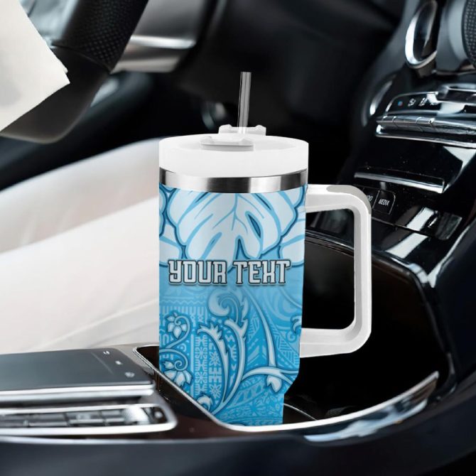 Fiji Spring Break Holiday Custom Stanley Quencher 40Oz Stainless Steel Tumbler - Image 9