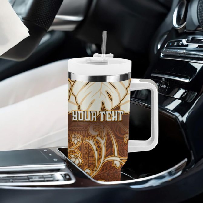 Fiji Spring Break Holiday Custom Stanley Quencher 40Oz Stainless Steel Tumbler - Image 9