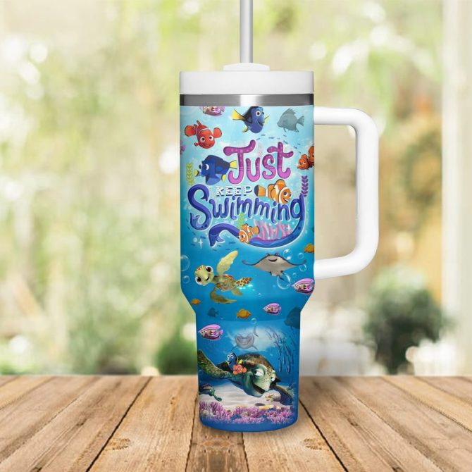 Finding Nemo Movies Custom Stanley Quencher 40Oz Stainless Steel Tumbler - Image 3
