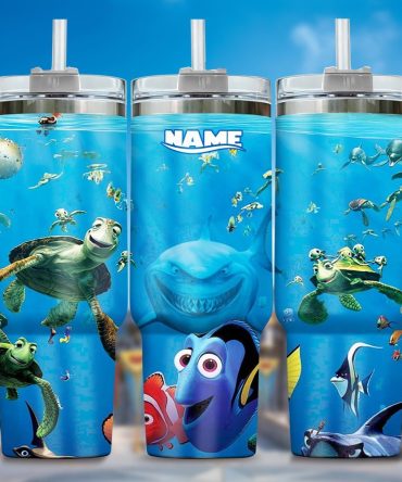 Finding Nemo Movies Custom Stanley Quencher 40Oz Stainless Steel Tumbler With Handle