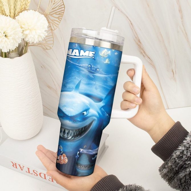 Finding Nemo Movies Custom Stanley Quencher 40Oz Stainless Steel Tumbler With Handle - Image 2