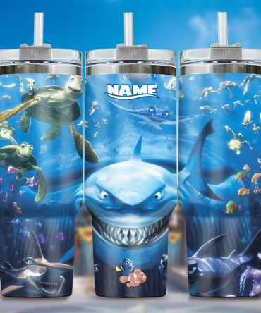 Finding Nemo Movies Custom Stanley Quencher 40Oz Stainless Steel Tumbler With Handle