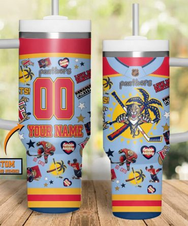 Florida Panthers Nhl Custom Stanley Quencher 40Oz Stainless Steel