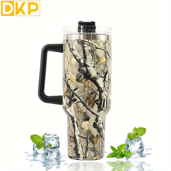 Foliage And Branch Custom Stanley Quencher 40Oz Stainless Steel Tumbler With Handle