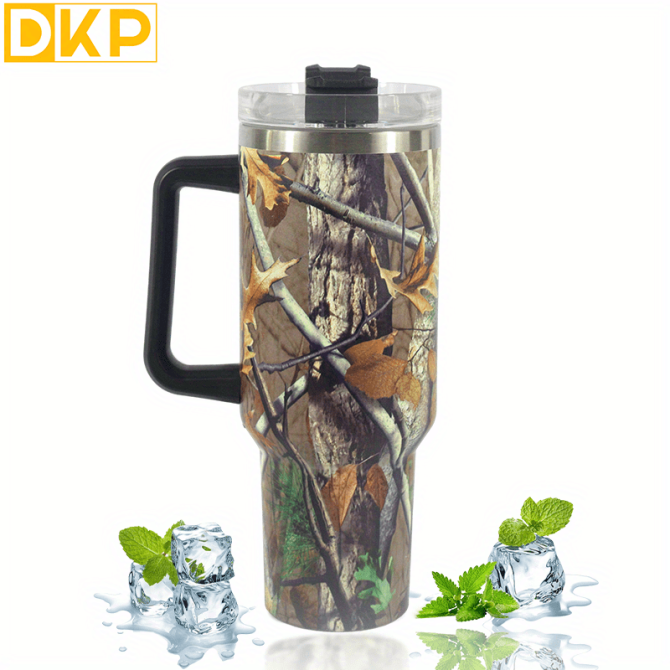 Foliage And Branch Custom Stanley Quencher 40Oz Stainless Steel Tumbler With Handle