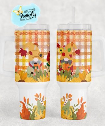 Foliage Gnomes Custom Stanley Quencher 40Oz Stainless Steel Tumbler