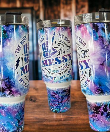 Football Mom Custom Stanley Quencher 40Oz Stainless Steel Tumbler