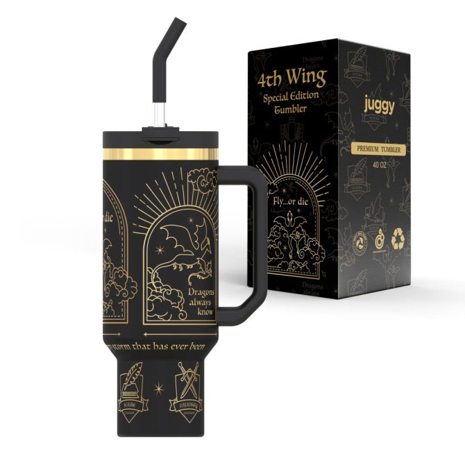 Fourth Wing Custom Stanley Quencher 40Oz Stainless Steel Tumbler
