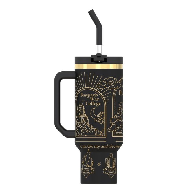 Fourth Wing Custom Stanley Quencher 40Oz Stainless Steel Tumbler - Image 5