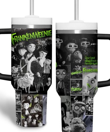 Frankenweenie Movies Custom Stanley Quencher 40Oz Stainless Steel Tumbler With Handle