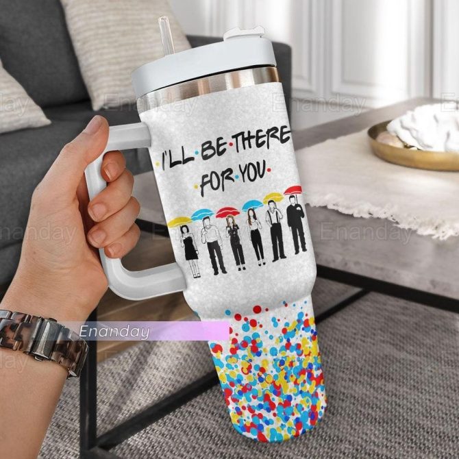 Friends Custom Stanley Quencher 40Oz Stainless Steel Tumbler - Image 3