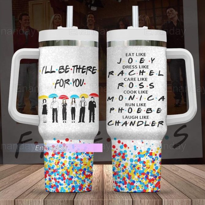 Friends Custom Stanley Quencher 40Oz Stainless Steel Tumbler - Image 2