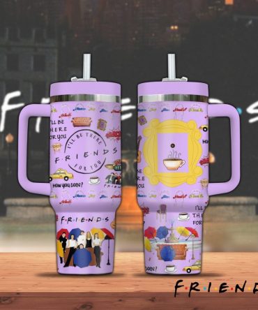 Friends Movies Custom Stanley Quencher 40Oz Stainless Steel Tumbler