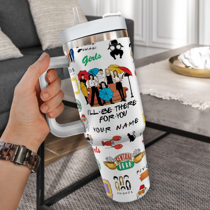 Friends Tv Series Custom Stanley Quencher 40Oz Stainless Steel - Image 2