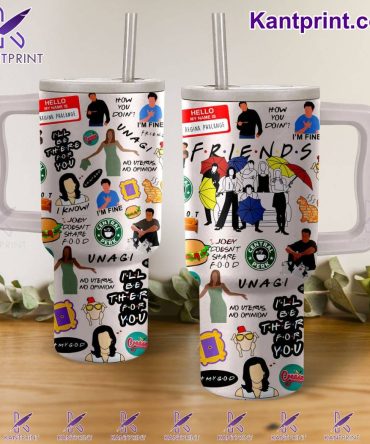 Friends Tv Series Custom Stanley Quencher 40Oz Stainless Steel Tumbler With Handle